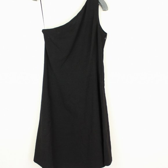 NWT Theory Leainna One-Shoulder Cocktail Dress - Picture 8 of 11